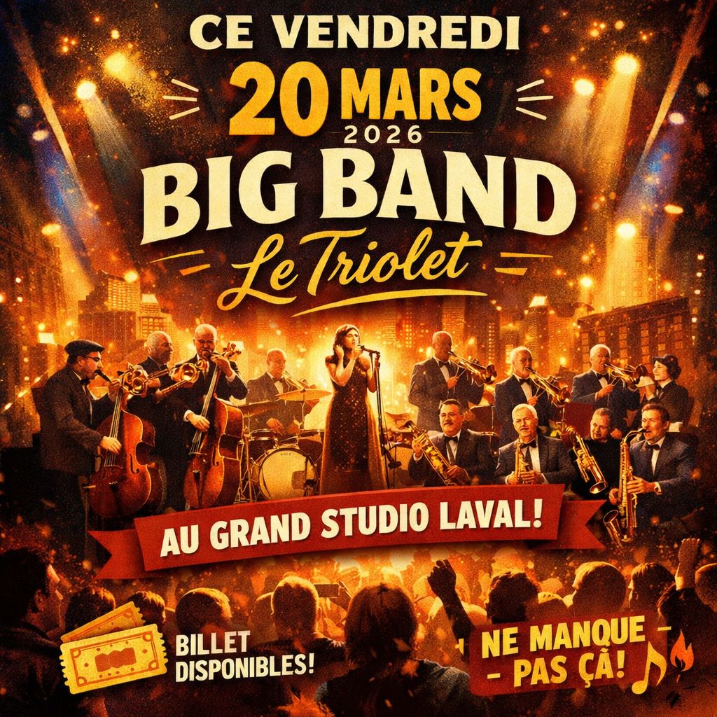 Swing Laurentides avec Big Band Triolet