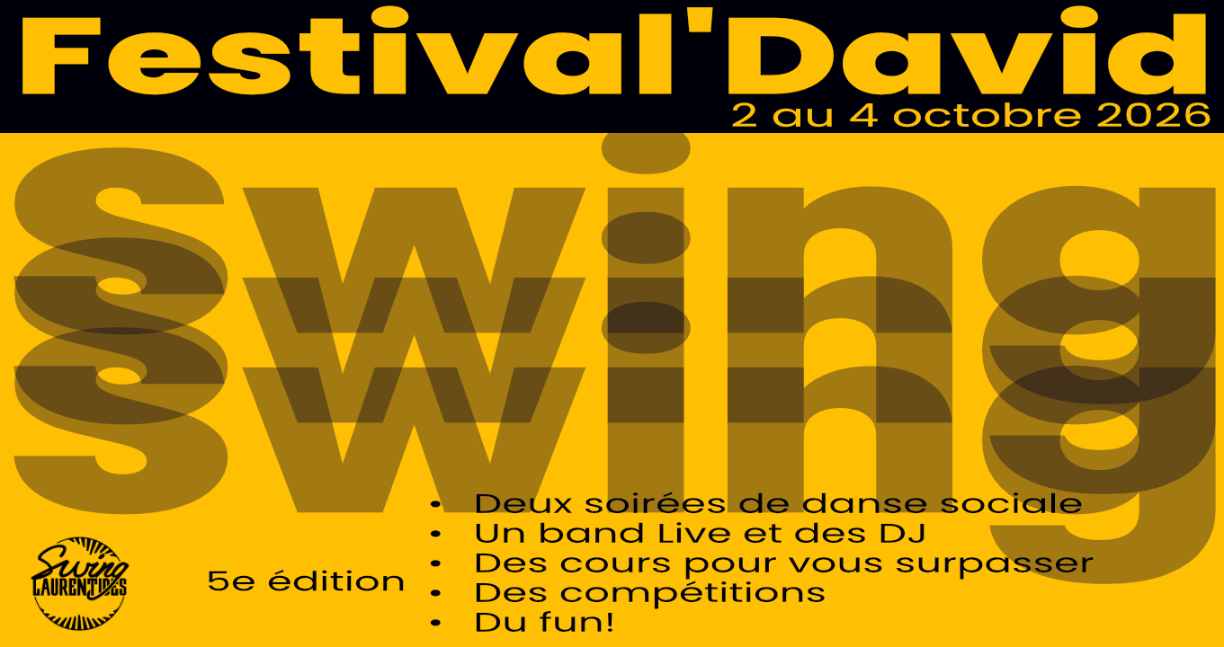 Festival'David Swing 2026